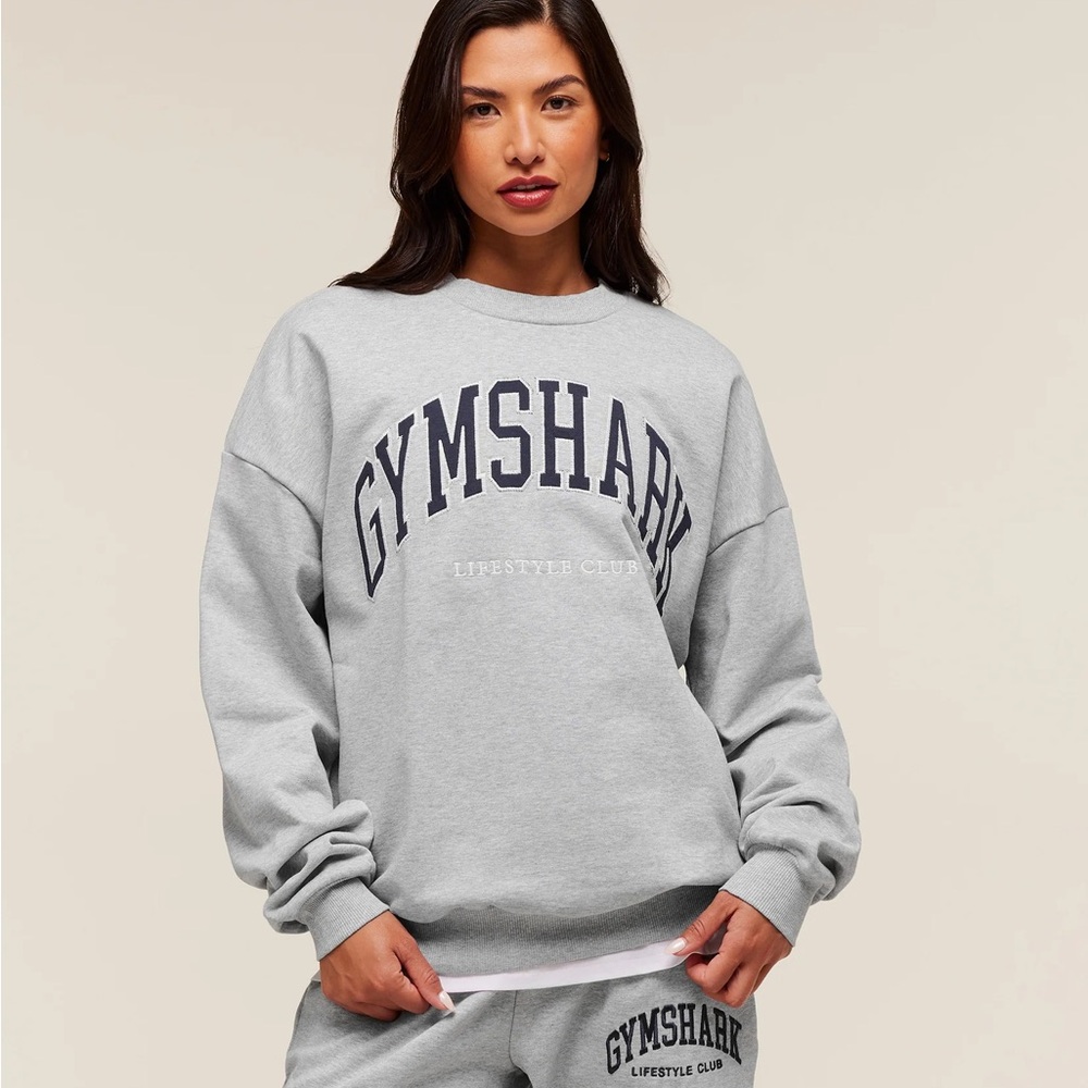 COLLEGIATE GRAPHIC CREW NECK PULLOVER